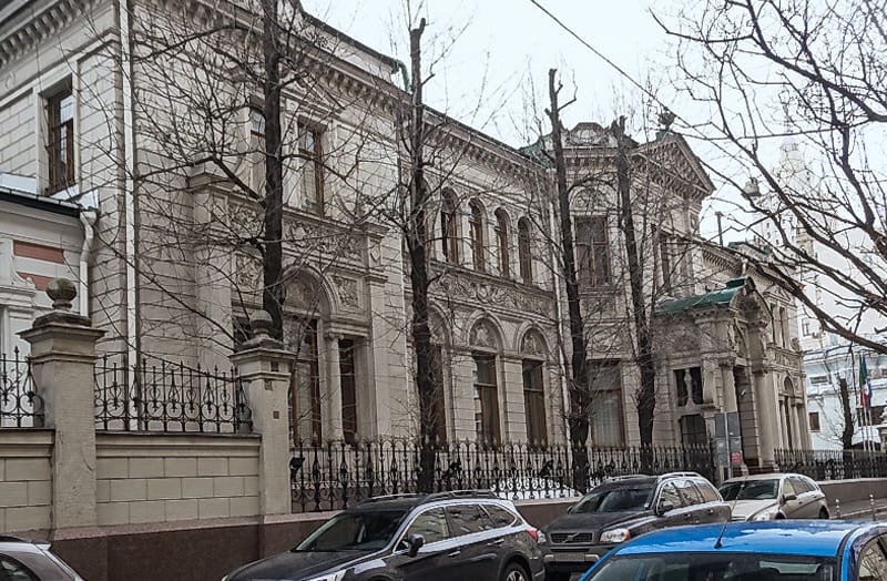 Городская усадьба Берга в Денежном переулке-c