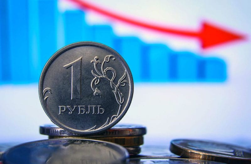 падение рубля