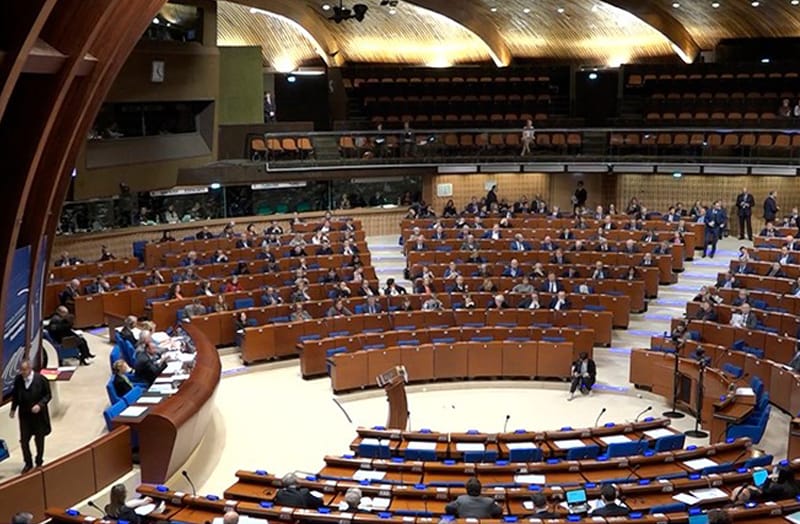 зимняя сессия Парламентской Ассамблеи Совета Европы