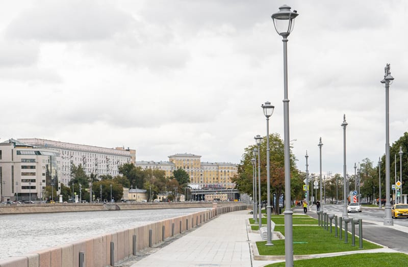 набережная, остров Балчуг, благоустройство