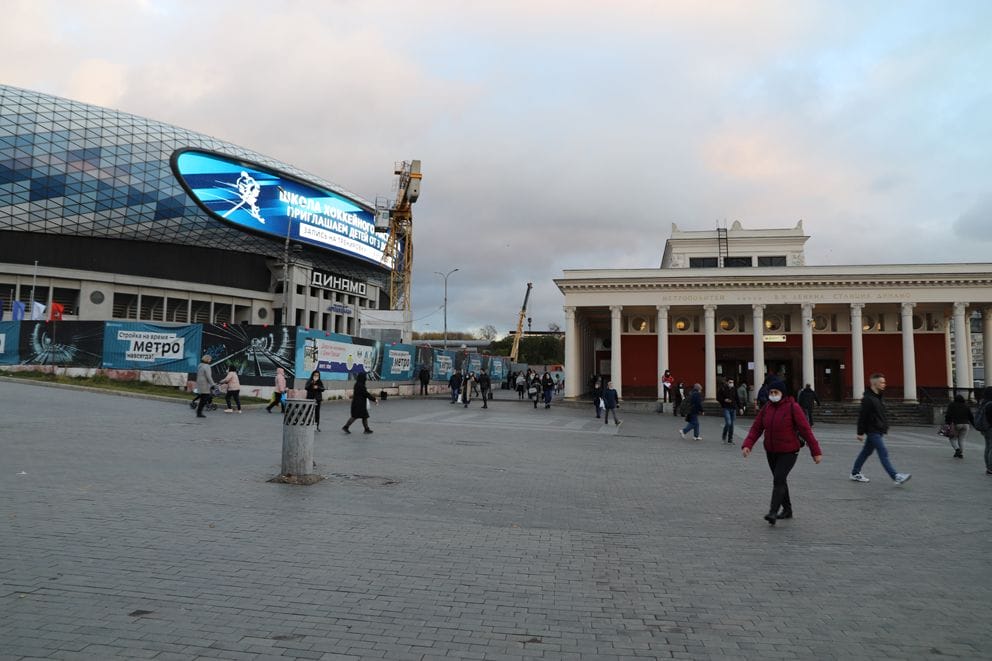 метро Динамо