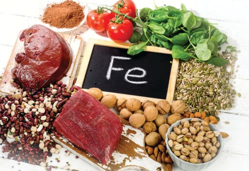 продукты с железом