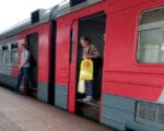 электричка, лето