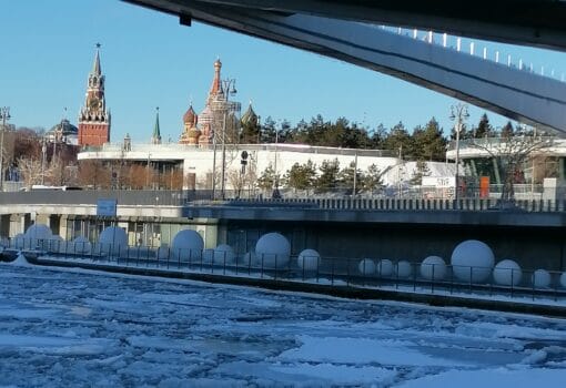 здания, Москва, зима. Фото Ольга Давыдова