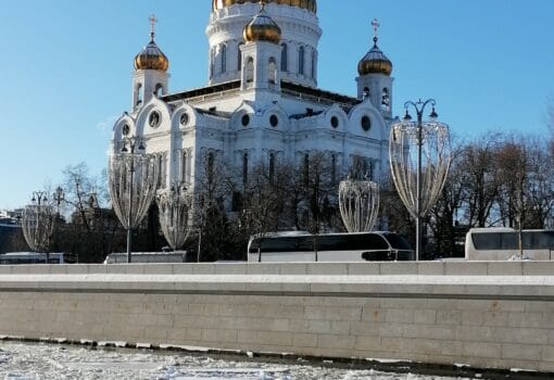 здания, Москва, зима. Фото Ольга Давыдова