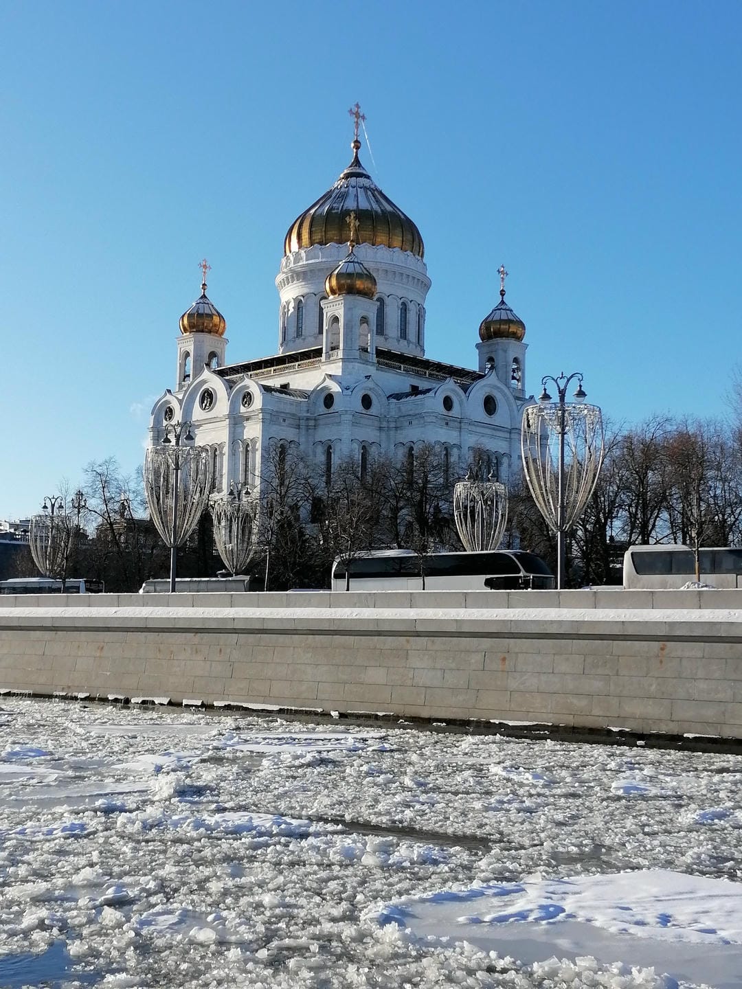 здания, Москва, зима. Фото Ольга Давыдова