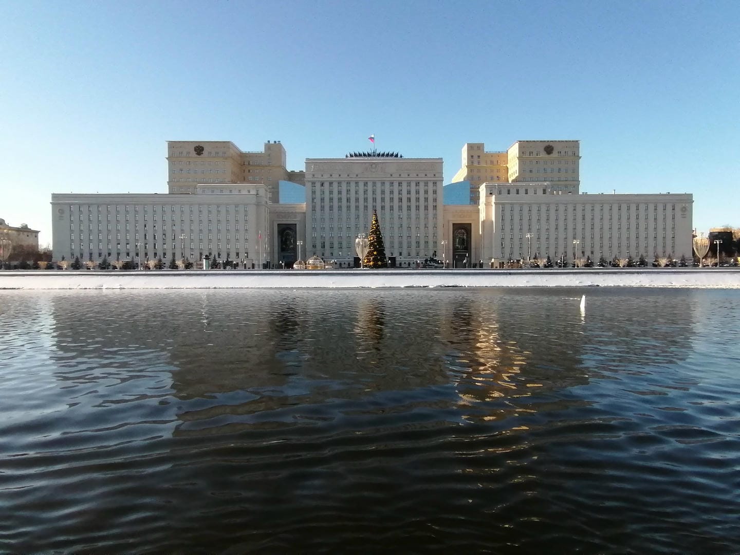 здания, Москва, зима. Фото Ольга Давыдова