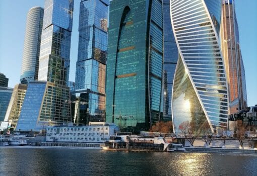 здания, Москва, зима. Фото Ольга Давыдова