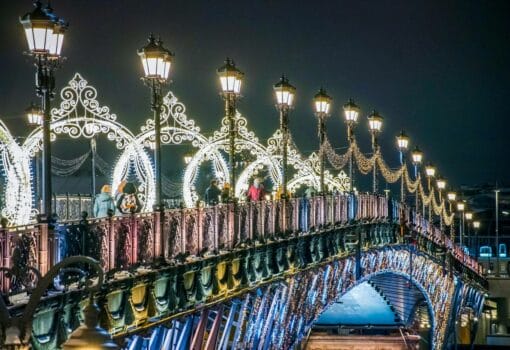 Патриарший мост, фонари, Фото КГХ