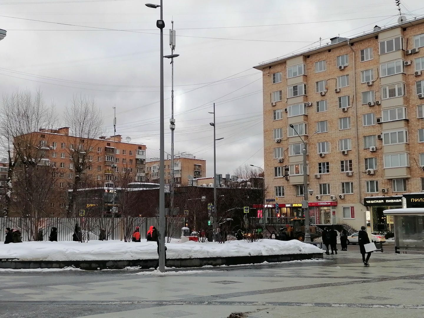 Редакция, метро, люди, улица, зима, Фото Алены Бодриенко