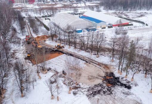 стройка, кордодром, фото ДКР