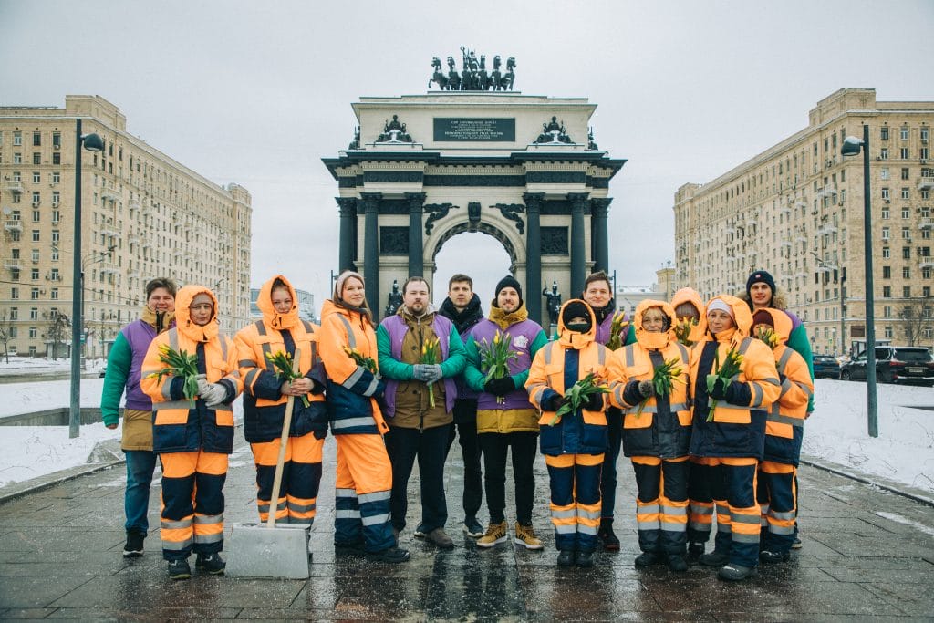 фото КГХ, Департамент ЖКХ, 8 марта, рабочий