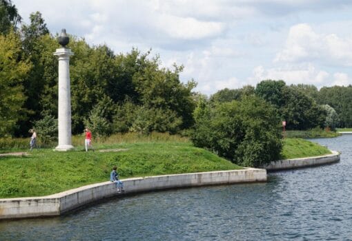парк, лето, водоем, фото Мой Дом Москва