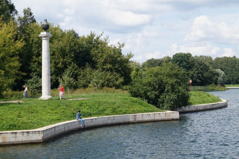 парк, лето, водоем, фото Мой Дом Москва