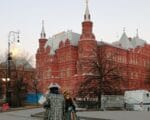 Исторический музей, Манежная площадь, Москва, Кремль, весна, фото Ольги Давыдовой
