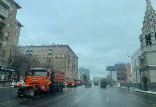 техника, дорога, весна, фото Наталии Бахаревой