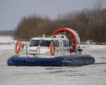 тонкий лед, спасатели , судно на воздухной подушке, Юлия Смагринская
