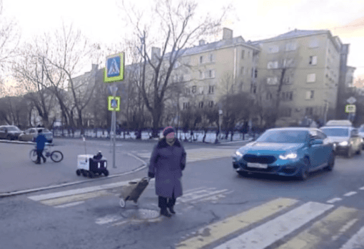 Скриншот видео https://t.me/moscowmap