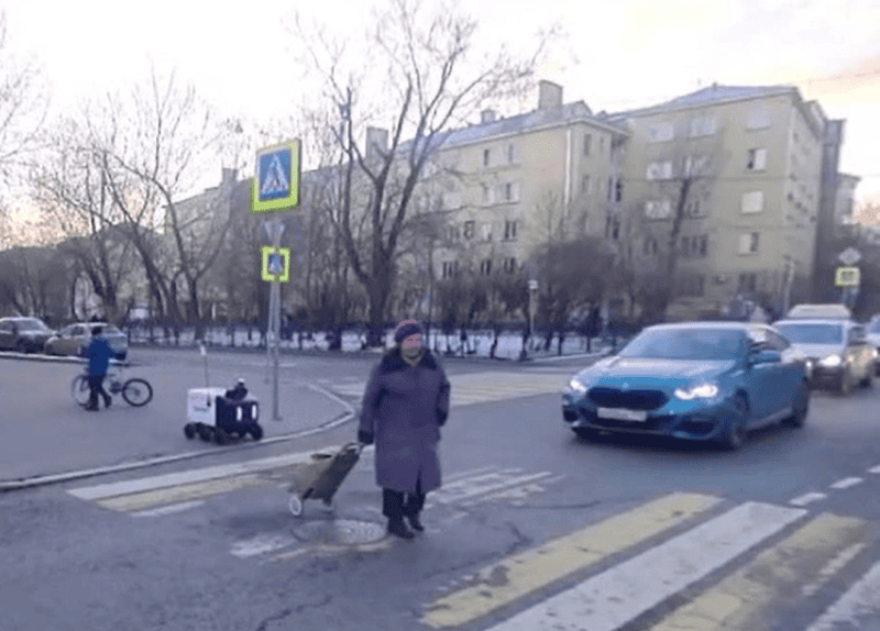 Скриншот видео https://t.me/moscowmap