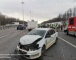 ДТП, авария, Киевское шоссе, Внуково, происшествия в Москве