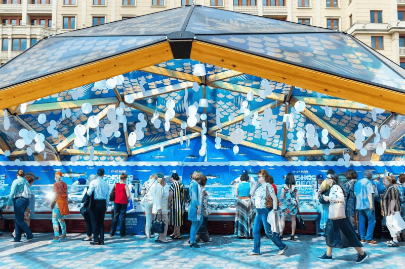 Рыбная неделя. Фото с сайта "Московских сезонов"