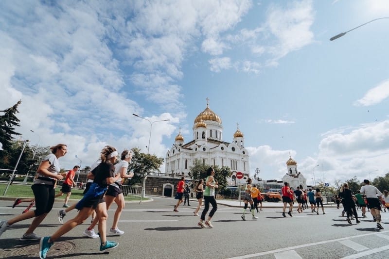 Фото с сайта Московского полумарафона