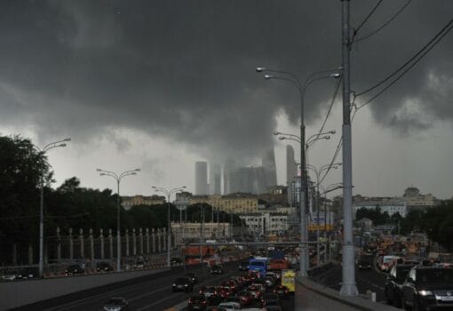гроза в москве