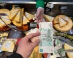 покупки за наличные, магазин, сыр
