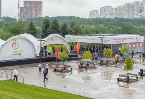 здоровая москва, прогулки с врачом