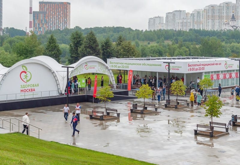здоровая москва, прогулки с врачом