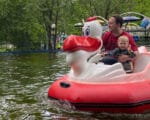 парк дети отдых водоем Фото МП