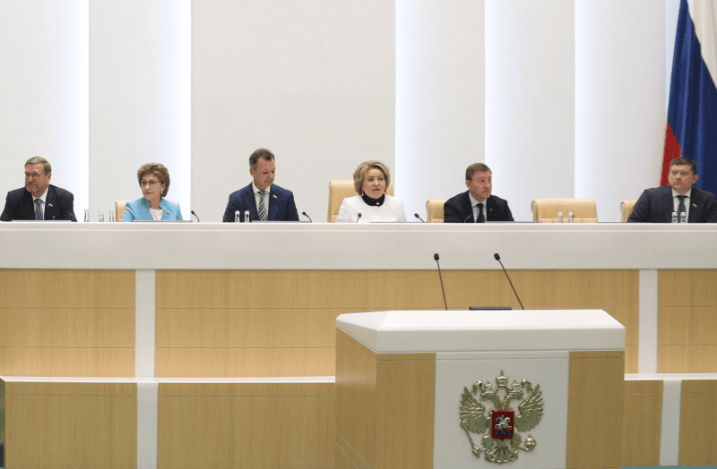 Совет Федерации, председатель Совета Федерации