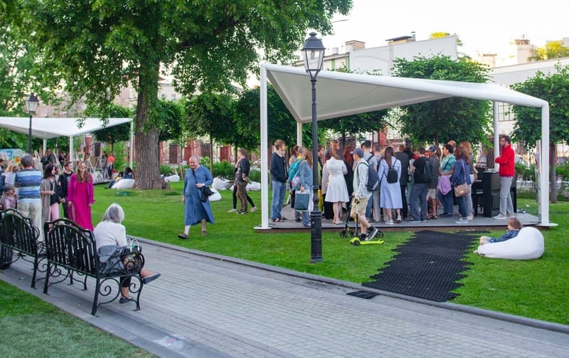 занятия в парках, парк
