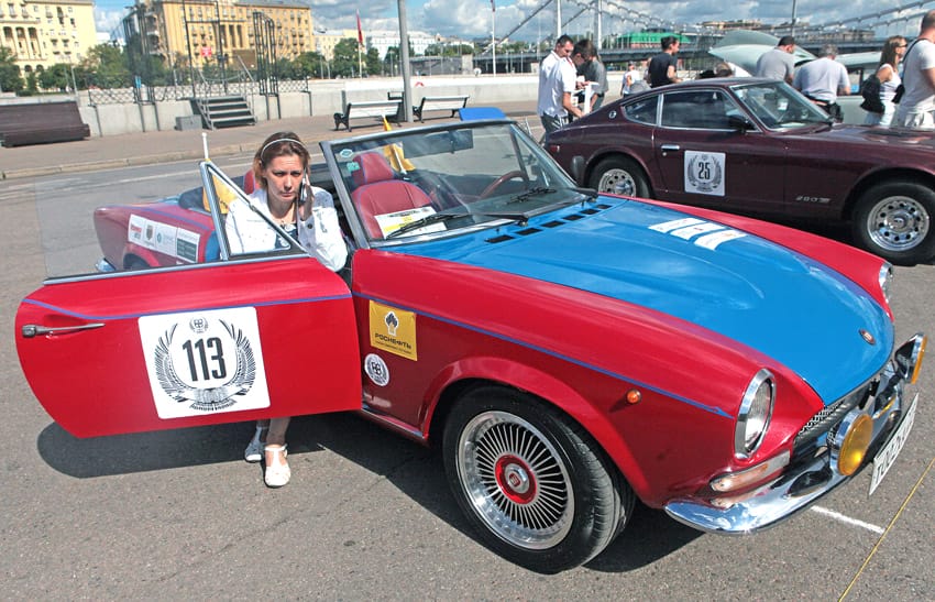 ралли, старинные автомобили