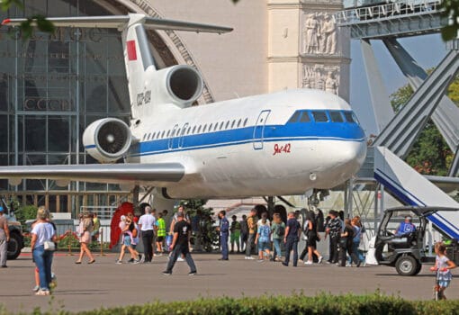 Михаил Ковалёв. Як-42 ВДНХ