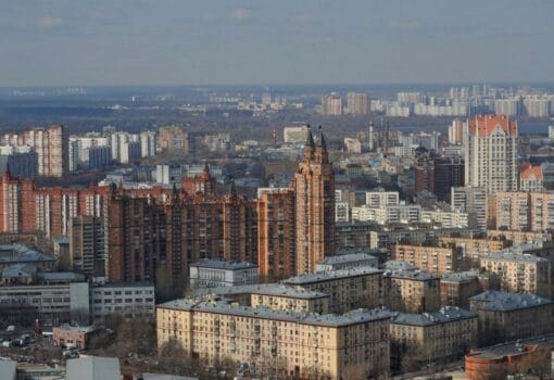 Москва, город, дома, Фото Андрея Любимова / Агентство «Москва»