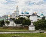 на электричке, Сергиев Посад