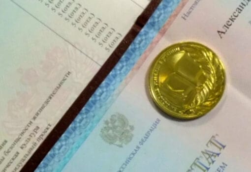 школа медаль аттестат МП