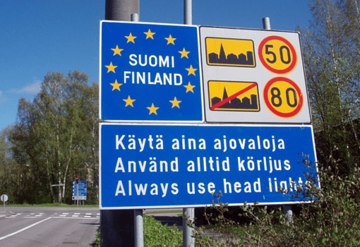 граница Финляндии Фото с сайта myfinlandia.ru