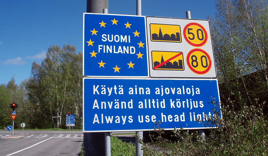 граница Финляндии Фото с сайта myfinlandia.ru