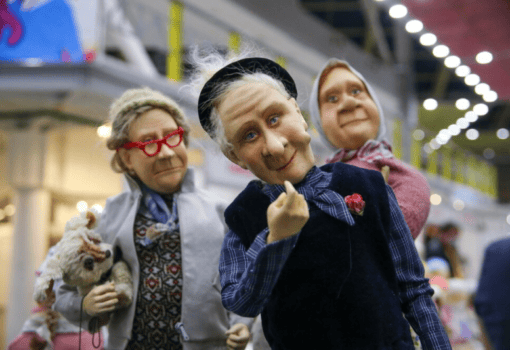 игрушки хендмейд, Фото Сергея Ведяшкина / Агентство «Москва»
