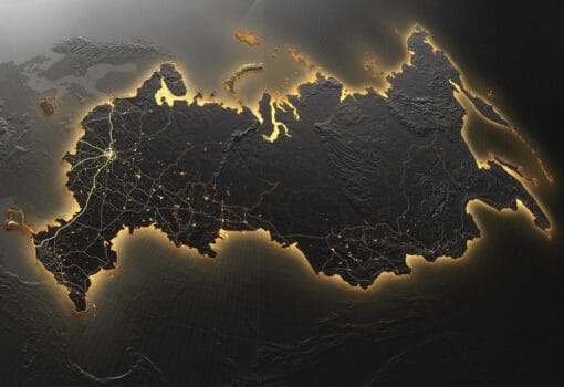 карта России