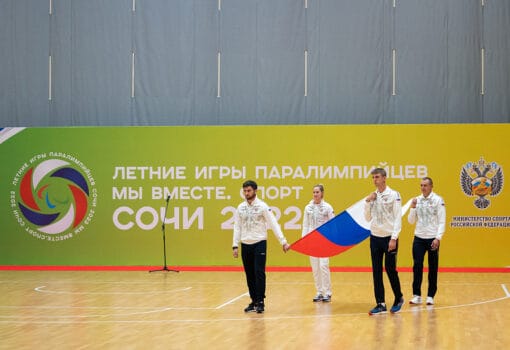 Открыты Летние Игры Паралимпийцев в Сочи