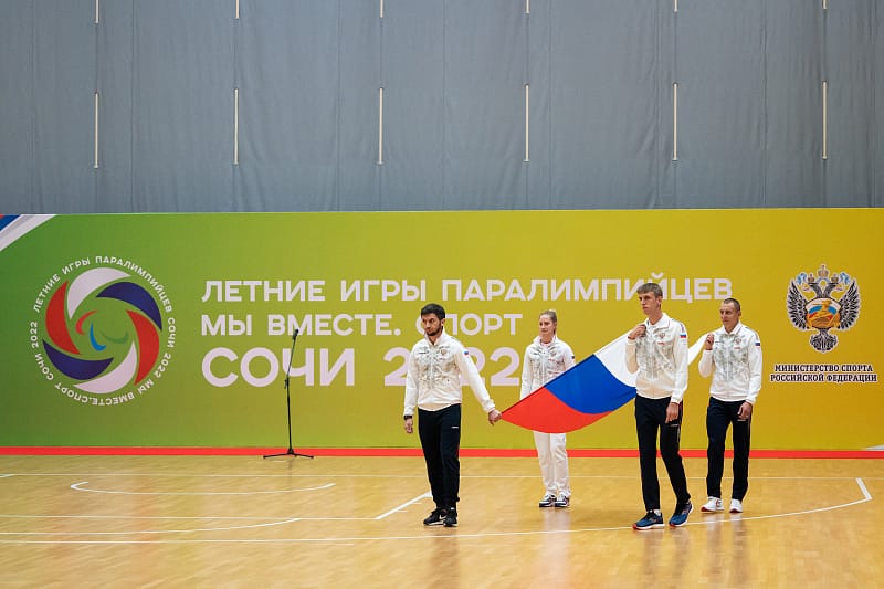 Открыты Летние Игры Паралимпийцев в Сочи