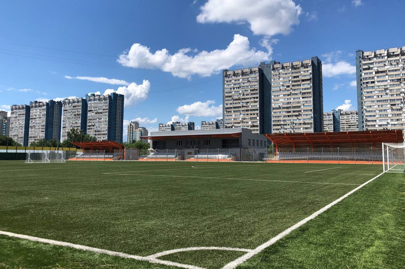 Футбольное поле пресс-служба ДГП