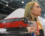 Автобус транспорт выставка Михаил Ковалёв