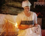 лучина изба народное рукоделие Фото с сайта elektrik-a.su