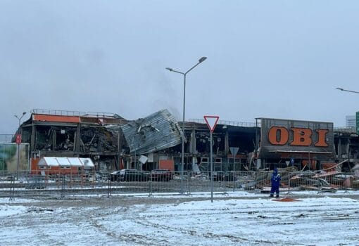 Пожар, ОБИ, Химки