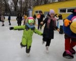 каток,лед, зима, дети, Алексеевский район, фото Юлия Смагринская