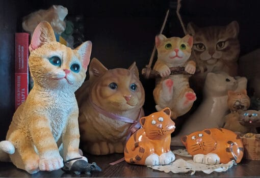 кошки, фигурка, фото Михаил Ковалёв